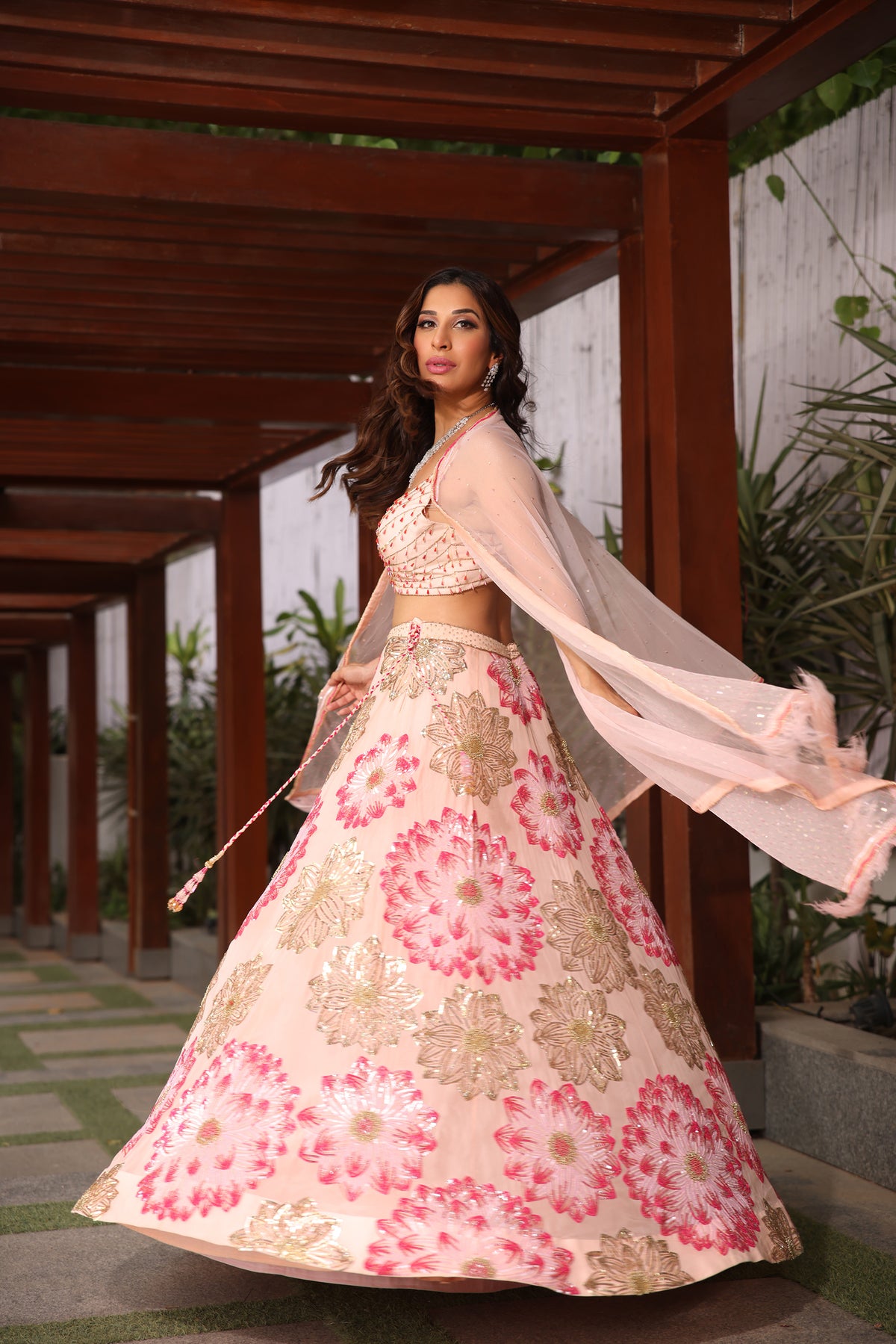Candy Pink Lehanga